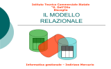 Operazioni relazionali