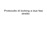 Protocollo di locking a due fasi stretto