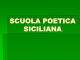 Scuola poetica siciliana