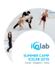 SUMMER CAMP ICELAB 2016