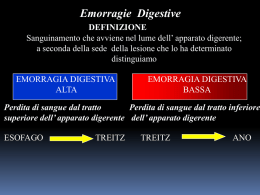 Emorragie Digestive Alte - Agenzia per la Formazione