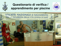 scarica i nuovi quiz 2015 per bagnino di salvataggio (piscine)