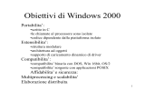 Architettura di Windows 2000 - ICAR-CNR