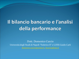 valutazione collettiva - Regolazione dell`attività e dei mercati finanziari