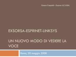 Exsorsa-Esprinet-linksys Un nuovo modo di vedere la voce