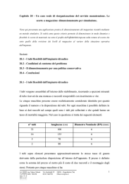 cap 20 - Scorte ricambi - Dimensionamento per