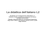 La didattica dell`italiano L2 in ppt