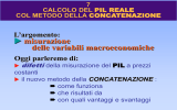 Concatenazione del PIL reale