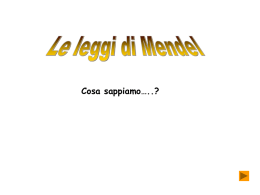 Leggi di Mendel