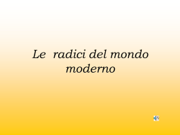 Le radici del mondo moderno - Comune di Civitanova Marche