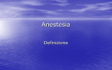 Anestesia