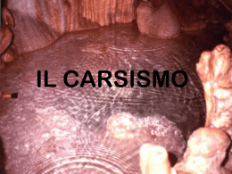 il carsismo - Liceo Talete