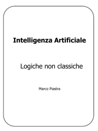 Logiche multivalenti - Università degli Studi di Parma