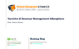 Tecniche di Revenue Managament Alberghiero - Booking Blog™