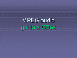 guida a CDex - IHMC Public Cmaps