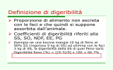 DIGERIBILITÀ