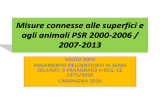 Presentazione Misure connesse alle superfici e agli animali