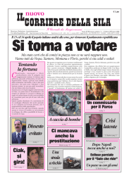 Crisi latente Ciak, si gira! Dissesto evitato