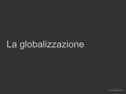 La globalizzazione