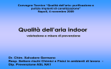 Fasi della valutazione della qualità dell`aria all