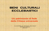 L`Ufficio Beni Culturali Ecclesiastici