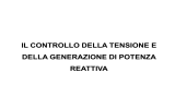 IL CONTROLLO DELLA TENSIONE E DELLA GENERAZIONE DI