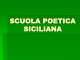 Scuola poetica siciliana