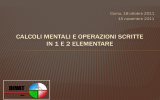 Banca dei numeri - Dimat: differenziare in matematica