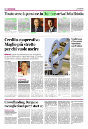 Credito cooperativo Maglie pi&ugrave; strette per chi vuole uscire