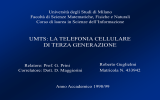 UMTS: la telefonia cellulare di terza generazione