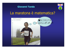 Diapositiva 1 - Maratoneti Genovesi