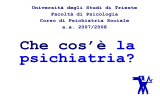 Presentazione di PowerPoint - Dipartimento di Salute Mentale di