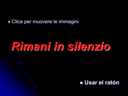 “ascolta ” nel profondo del tuo essere