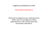 Logistica protezione civile - Protezione Civile Regione Campania