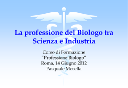 Il Processo di Produzione nel Laboratorio che Cambia: Aspetti