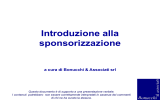 la sponsorizzazione - Bonucchi e associati srl