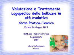 1-La Valutazione della Fluenza Verbale-PEROSA