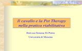 Il cavallo e la Pet Therapy.