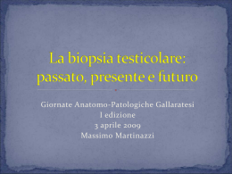 La biopsia testicolare: passato, presente e futuro