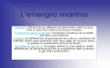 L`energia marina