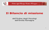 Progetto Bilancio di Missione