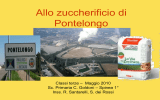 Visita allo zuccherificio di Pontelongo