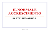 IL NORMALE ACCRESCIMENTO