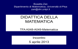 5aprile13 - Dipartimento di Matematica