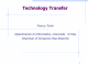 TEchnology Transfer - Dipartimento di Informatica