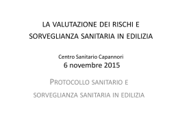 Protocollo sanitario e sorveglianza sanitaria in edilizia [parducci]