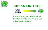 gestione CTR - Ente Nazionale Risi