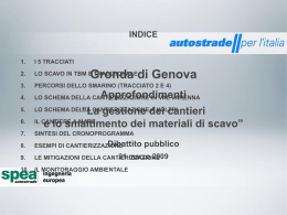 La gestione dei cantieri e lo smaltimento dei