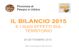 Diapositiva 1 - Provincia di Pesaro e Urbino