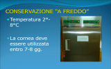 CONSERVAZIONE “A FREDDO”